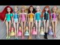 Disney Princess Doll Makeover ~ DIY Miniature Ideas for Barbie Wig, Dress, Faceup, andMore! DIY