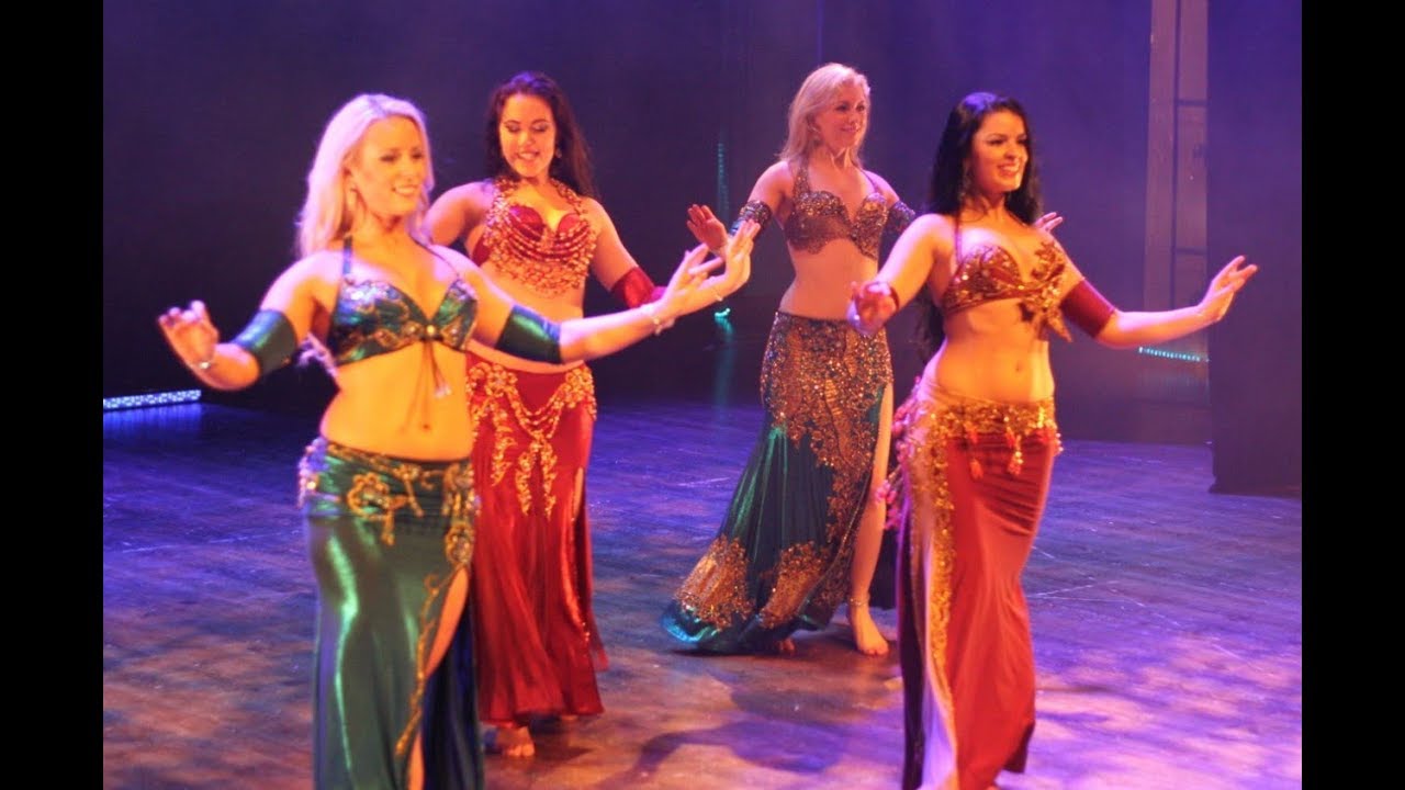 Belly dance to Shik shak shok with Layali Show Group, Sweden 2015