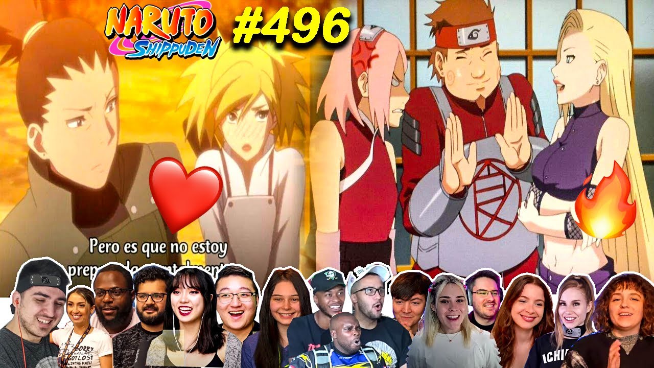 Temari and Shikamaru's Date?❤️ Steam and Food Pills😂| Reaction Mashup Shippuden Ep 496 ナルト 疾風伝 海外の反応
