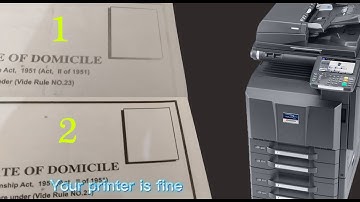 One Side of it is Bad, One side is fine | 5500i kyocera print problems | 5500i Image is too light |