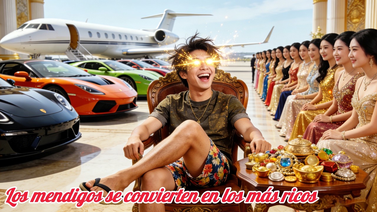 En apariencia es un mendigo, pero en realidad controla el mundo entero.