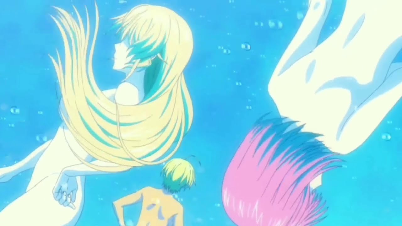 Wasser im anime nackt girl Berühmte Girls
