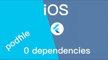 Flutter podfile 0 dependencies [Solved]