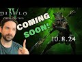 Diablo 4  - Class Reveal! 4 Core Updates - Mercs, Season 5, and more!
