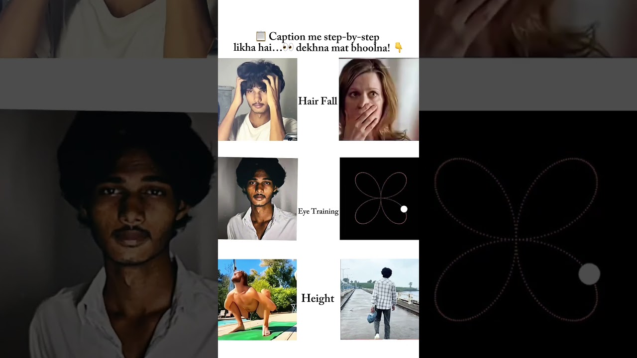 Fast vs Slow - 💇🏻‍♂️Hair Fall • 👁 Eye Training • 📏 Height 