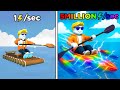 From NOOB to PRO With MAX SPEED in Roblox Kayak Racing!