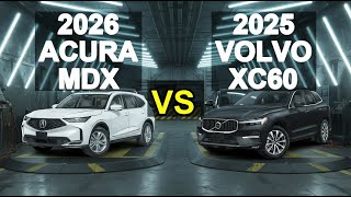 2026 Acura MDX vs 2025 Volvo XC60