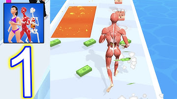 DNA Way・Evolution Running Game - Gameplay Walkthrough Part 1 (iOS, Android)