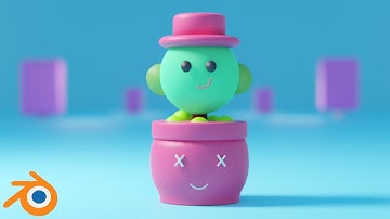 LOW POLY MODELING in Blender 2.8 - Speed Art