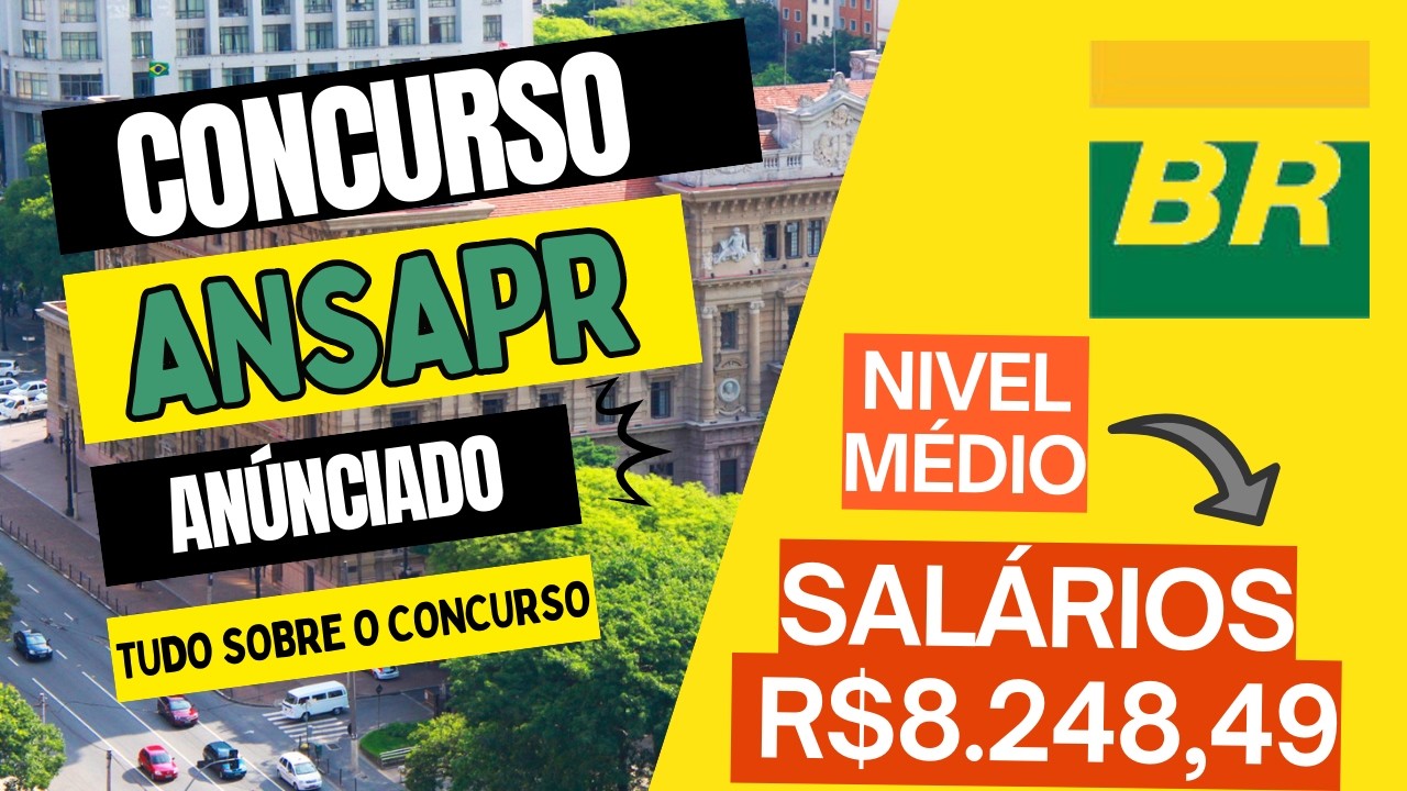 Concurso ANSA 2026: Edital Publicado com 100+ Vagas e Salários de até R$ 8,2 mil