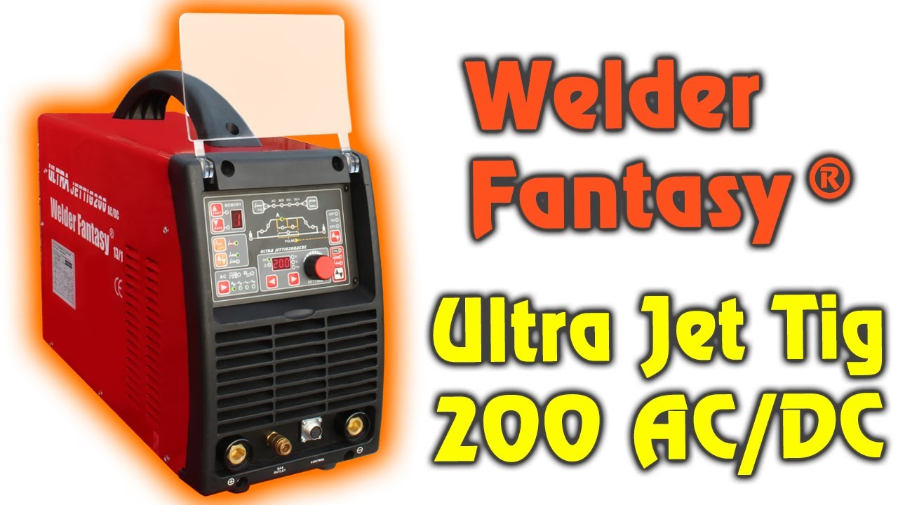 Spawarka Welder Fantasy Ultra JET TIG 200 AC/DC - zestaw