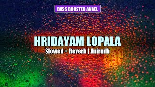 Hridayam Lopala - Slowed + Reverb | Anirudh