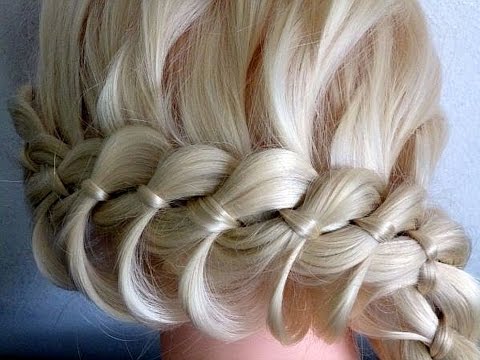 Косичка из 4 прядей.Причёски для средних, длинных волос.Плетение волос/косичек вокруг головы Косичка из 4 прядей.Причёски для средних, длинных волос.Плетение волос/косичек вокруг головы