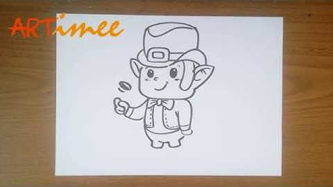 How to Draw a Leprechaun