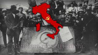 Video thumbnail of "Italian Communist Song - "Bandiera Rossa""