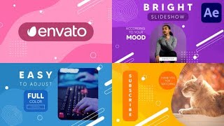 Top After Effects Projects: Fresh Liquid Slideshow + Free Font