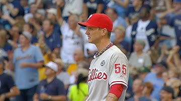 PHI@MIL: Buchanan limits the Brewers to four hits