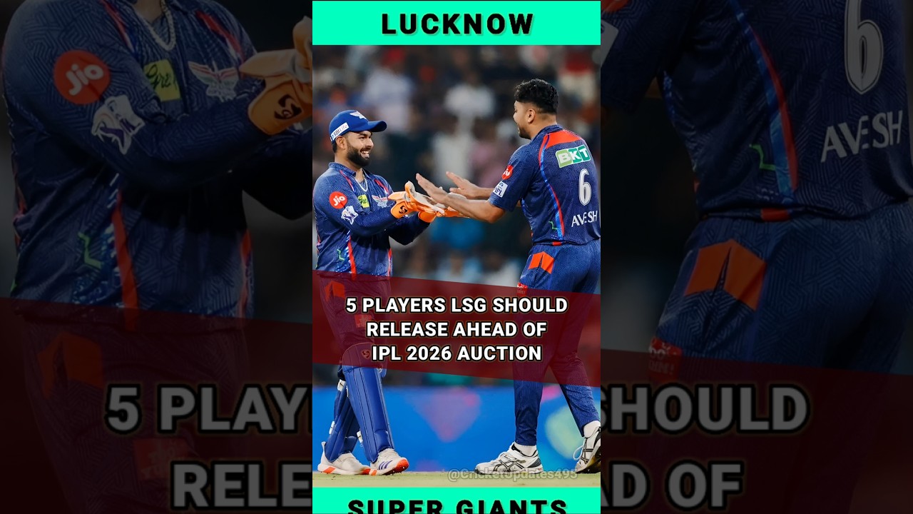 LSG Released Players 2026 | IPL 2026 LSG Released Players List | Lucknow Super Giants Release Player