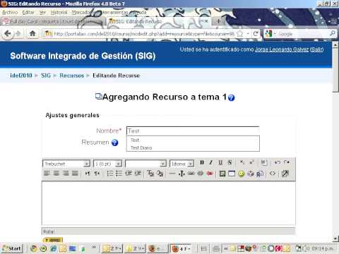 test exelearning