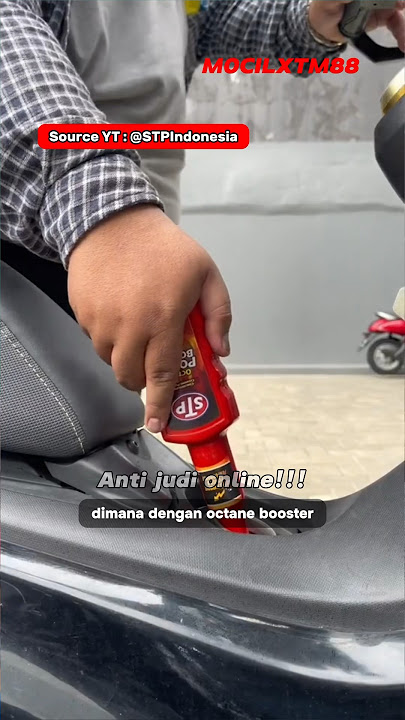Apa itu octane booster?? Apakah aman untuk mesin ??