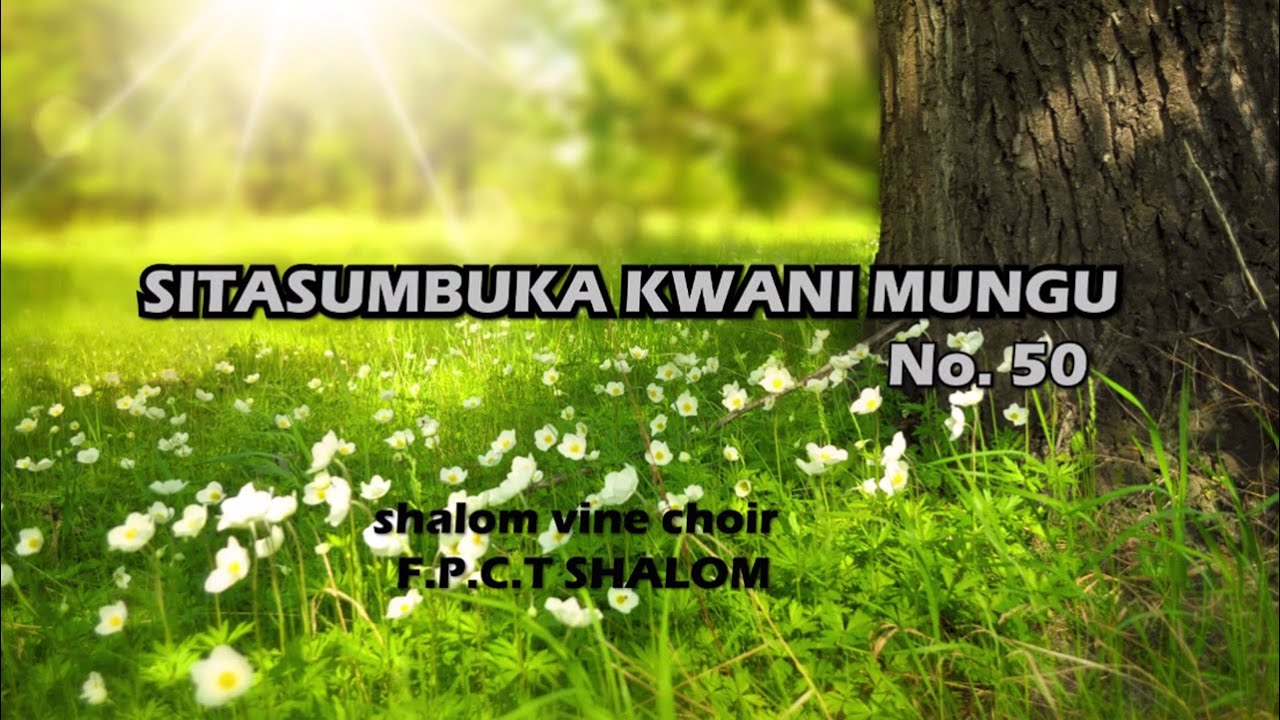 SITASUMBUKA (AUDIO GOSPEL) | WIMBO WA WOKOVU | SHALOM VINE CHOIR