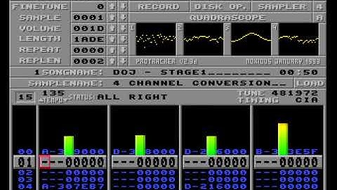 DoDonPachi DaiOuJou - Stage 1 - Amiga ProTracker conversion
