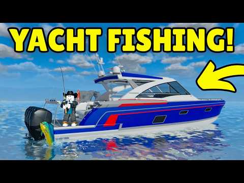 I Bought the Brand NEW Yacht &amp; Went Fishing in the Ocean in Roblox Southern Mudding Offroading