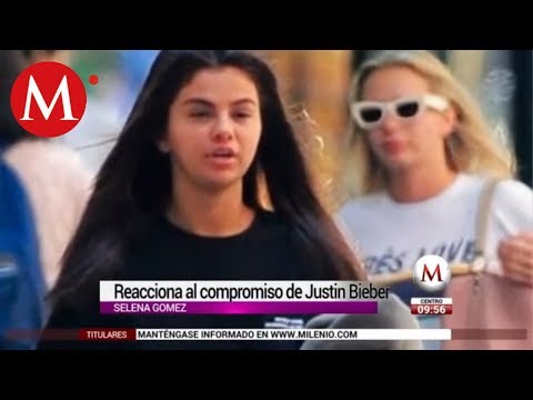 Selena Gomez reacciona al compromiso de Justin Bieber