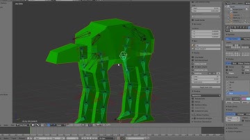 Model, Rig, and Animate AT AT Walker in Blender