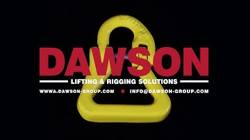DAWSON GROUP DS001 G80 WEB SLING CONNECTOR, CONNECTING LINK FOR WEBBING SLING