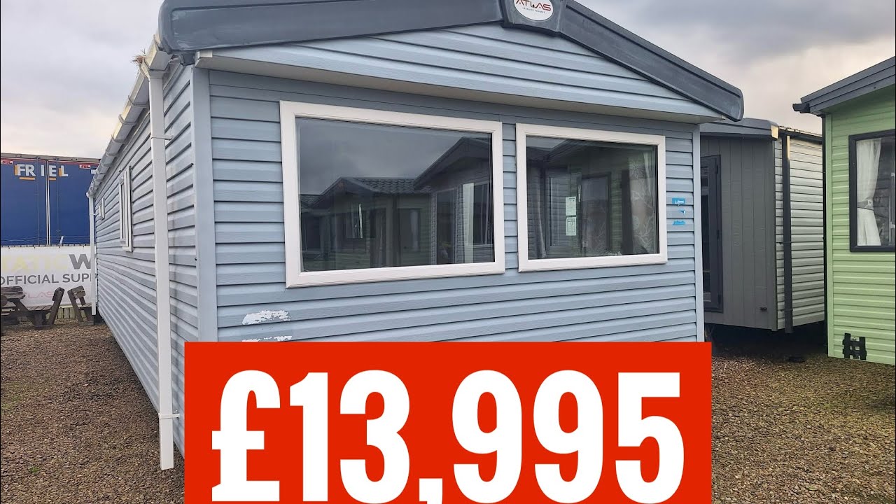 Off site static caravan for sale Scotland UK wide delivery available Atlas Moonstone 35x12 2 bed