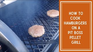 How To Cook Hamburgers On A Wood Pellet Grill