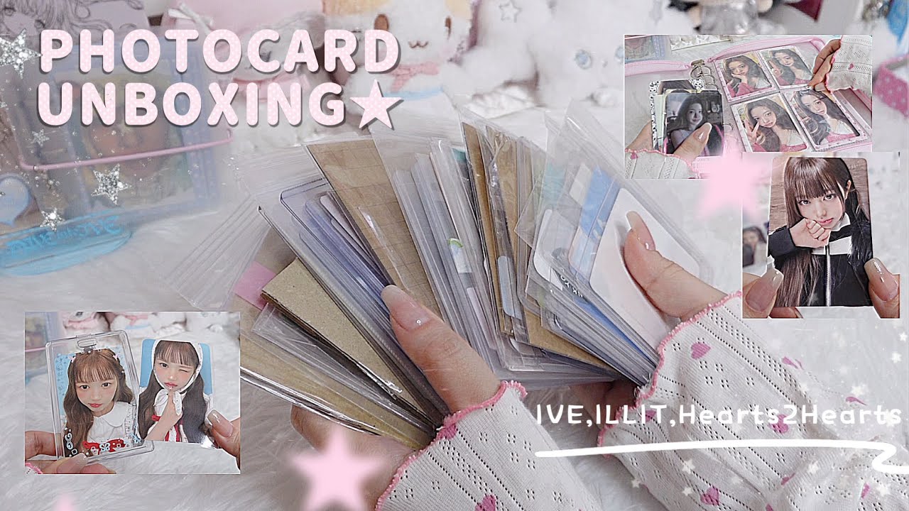 Mass Unboxing & Organizing My Bias's Photocards🎀DIVE Vlog/IVE