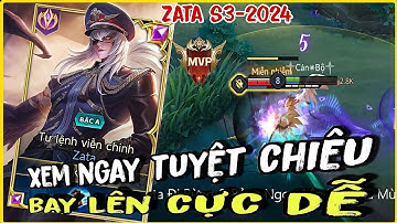 Hướng Dẫn Cách Chơi Zata Đi Mid & Bảng Ngọc, Lên Đồ Zata Mùa Mới Mạnh Nhất Liên Quân | HD GAME 76