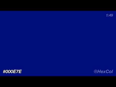 What does #000E7E - Vivid Frosty Zone Nexus look like? | Color Code Preview