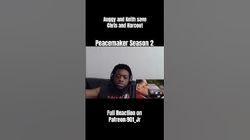 Auggy and Keith save Chris and Harcourt | Peacemaker Season 2 Reaction #peacemaker #dc #shorts