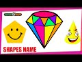 Shapes name | आकृतियों के नाम  | Shapes name hindi or english