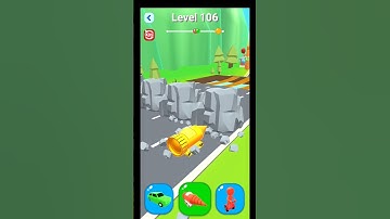 🏴 shape - shifting & Transform    🚩 level @106 casual game #shorts #gameplay  #shapeshifting