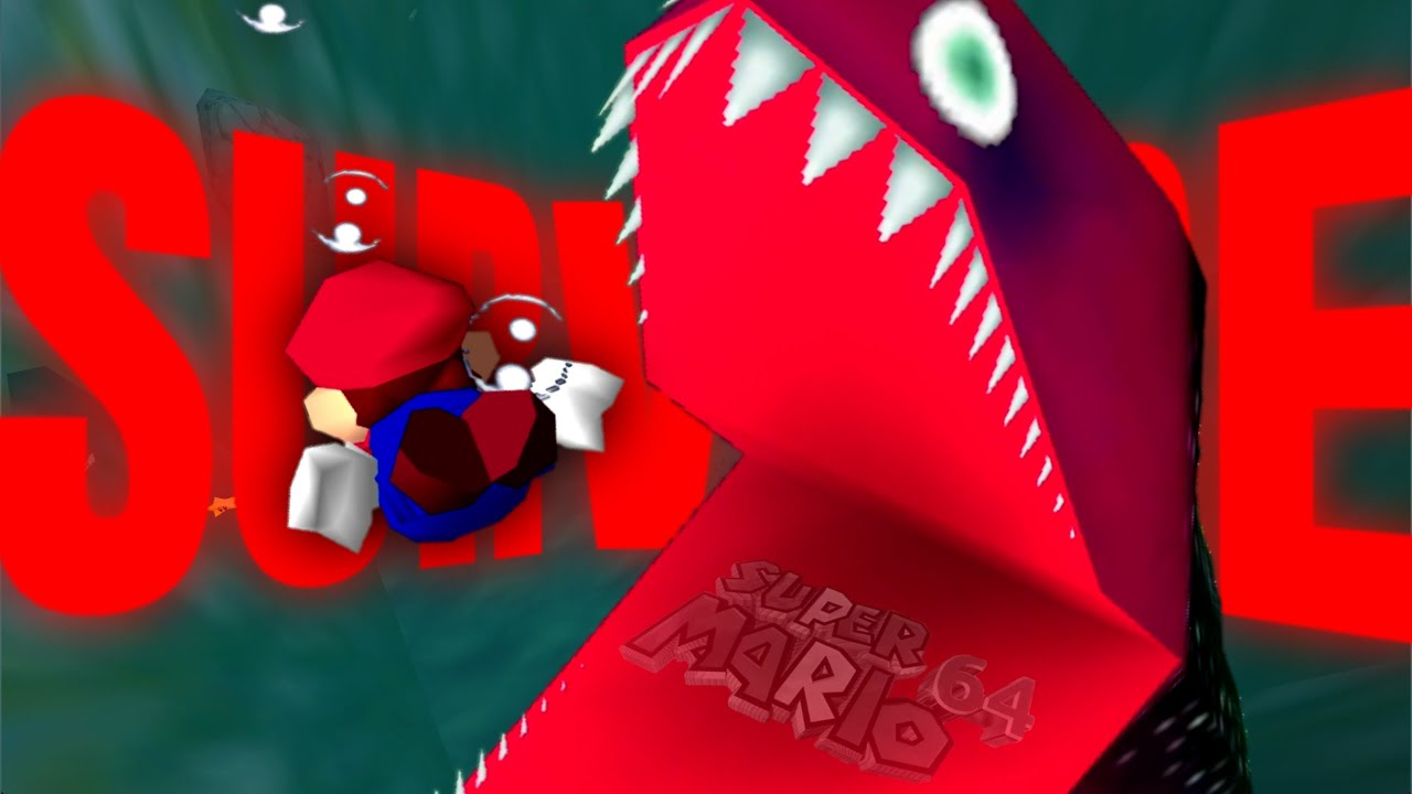 Un HUMAIN peut-il SURVIVRE dans Super Mario 64 ?