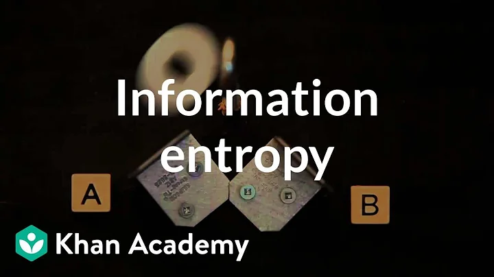 Information entropy | Journey into information theory | Computer Science | Khan Academy