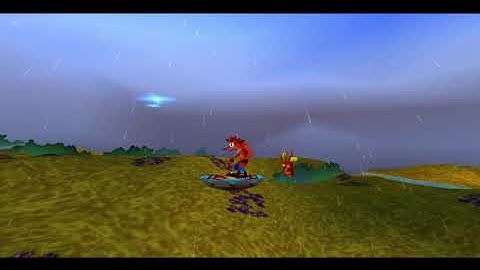 Crash Bandicoot: Warped | Crystal + Gem | Level 15 -  Double Header | HD