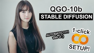 QGO-10b - Stable Diffusion 1-CLICK Google Colab Setup