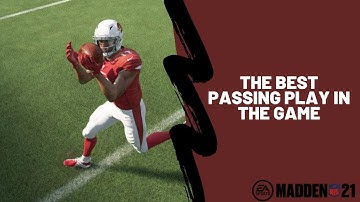 How to Beat Man Coverage for a One Play Touchdown in Madden NFL 21| The Best Play in Madden 21|