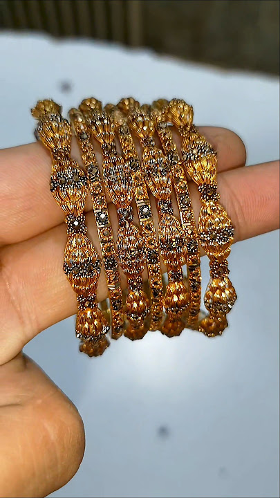 7 pieces gold bangle set | gold rate is too high 🫤