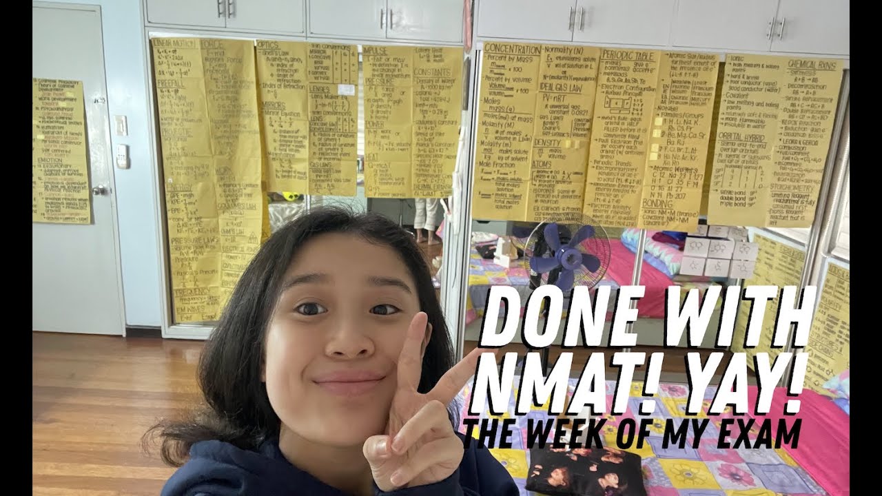 NMAT WEEK: THE FINAL PUSH 🤯 | Cheenie Francisco (Philippines)