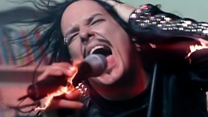 Korn falling. Korn falling away from me.