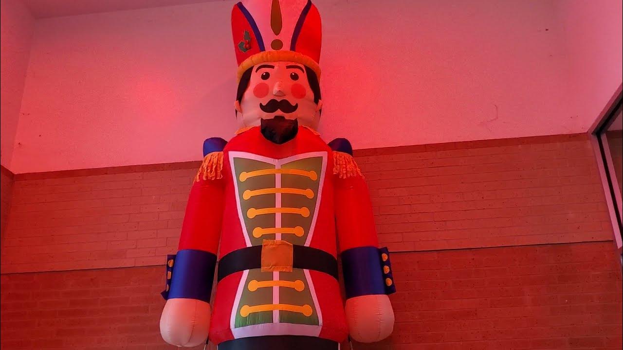 Inflatable 20ft nutcracker YouTube