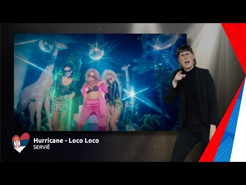 Hurricane - Loco Loco | Servi ?? | Sign dance | ESC21