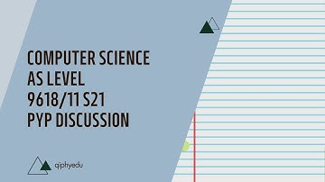 Computer Science | 9618 P11 May/June 2021 | Cambridge AS Level Past Year Paper Discussion | qiphyedu