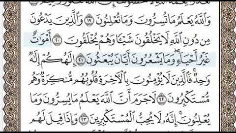 سورة النحل الصفحة 269 الشيخ محمد صديق المنشاوي